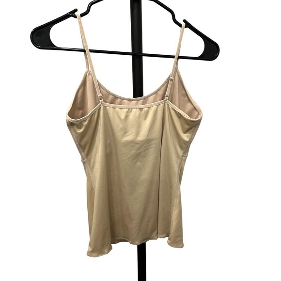 Spanx Shapewear Cami Top Beige 90% Polyester & 10% Elastane Spaghetti Straps Siz - Picture 2 of 6